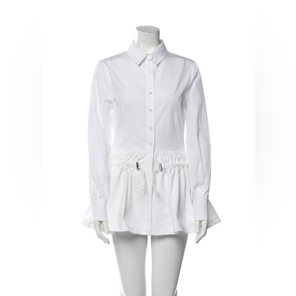 Alexander McQueen White Shirt Dress